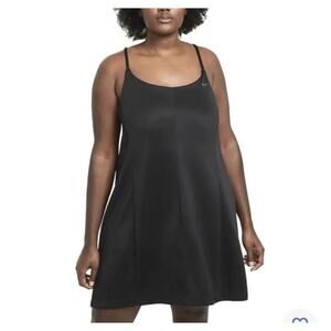 Nike Sportswear Icon Clash Strappy Black Mini Dress, plus size 2X. NWOT